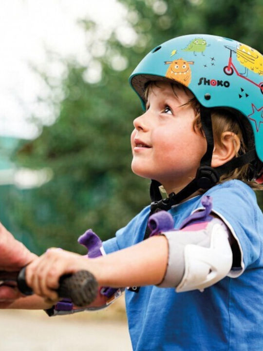 AS Shoko Kids' Helmet For Scooter Blue