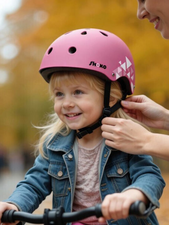 AS Shoko Kids' Helmet for Scooter Pink