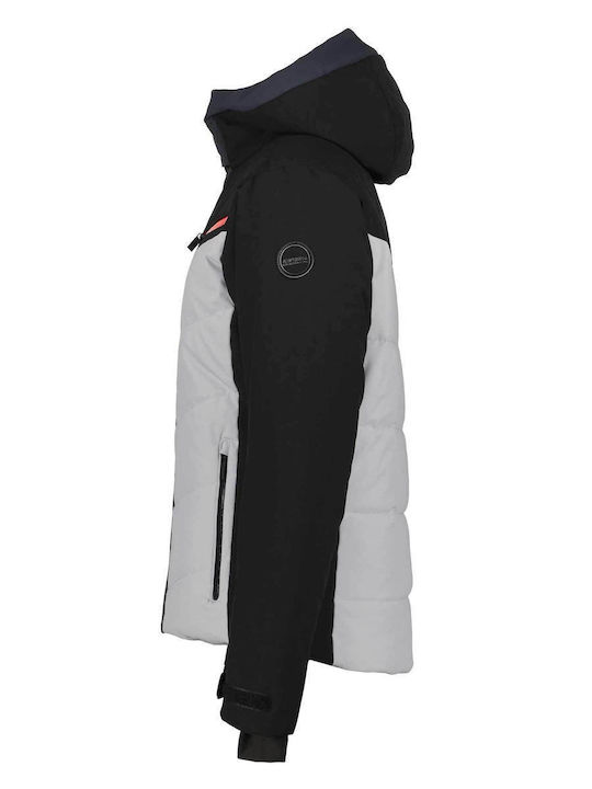 Icepeak 56117839-990 Ανδρικό Μπουφάν για Σκι & Snowboard Μαύρο