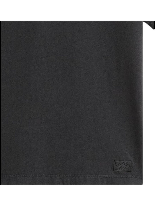 Herrenblusen Kurzarm T-Shirts Schwarz
