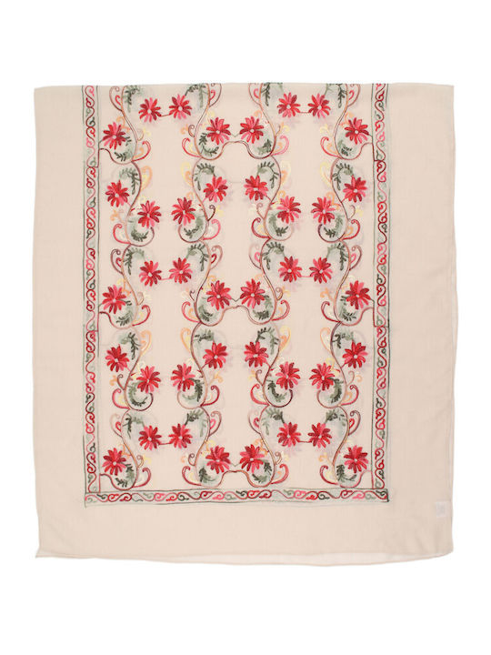 Women's Ecru Scarf