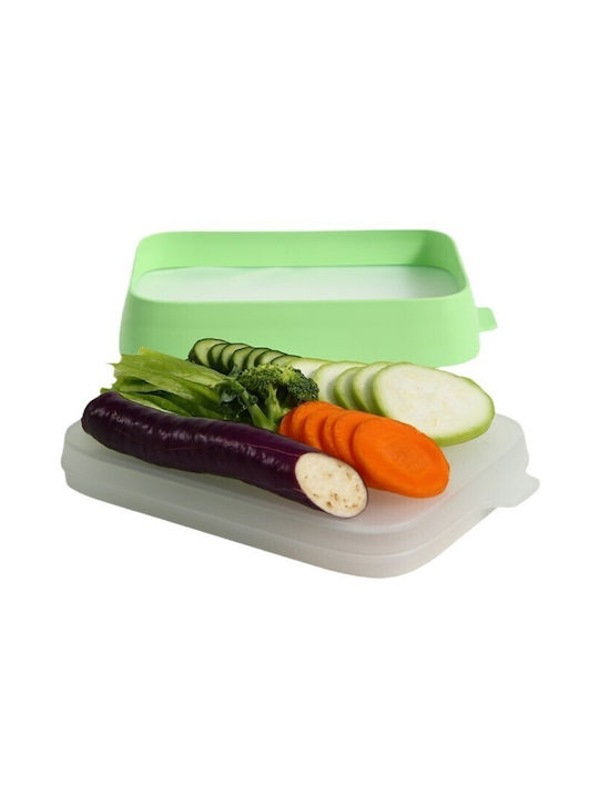 Alista Home Cutie De Prânz Din Plastic Verde 22x14.7cm
