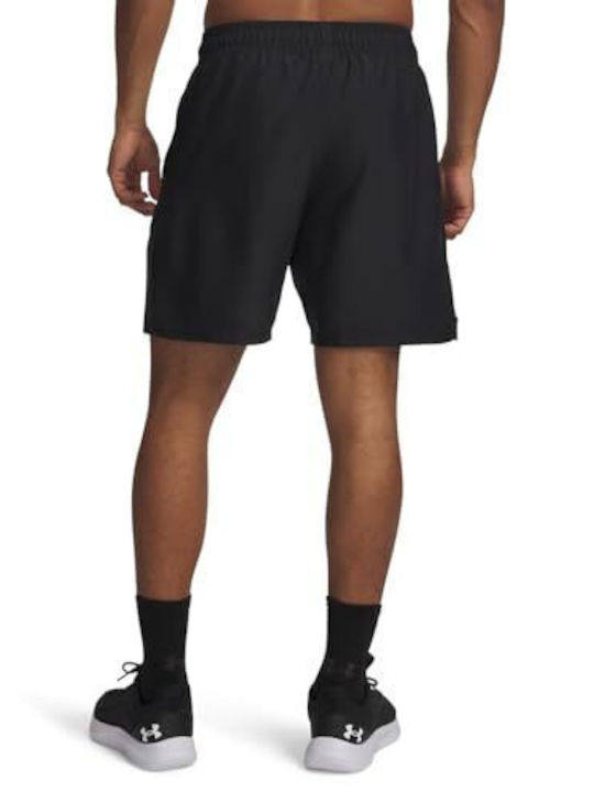 Under Armour Woven Wordmark Αθλητική Ανδρική Βερμούδα Black 1383356-009
