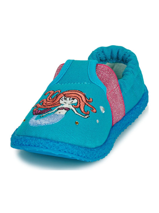 Aislingen Blue Slippers