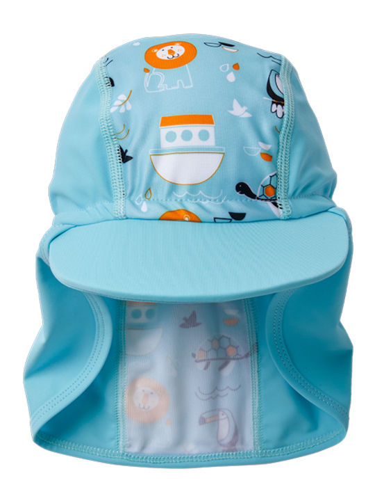 Splash About Kids' Sunscreen Hat Light Blue