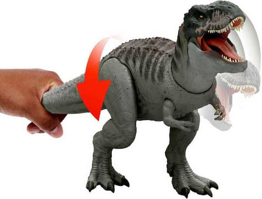 Figură de Acțiune Rebirth Power Devour Tyrannosaurus Rex Jurassic World Dinozaur cu Sunete 55cm