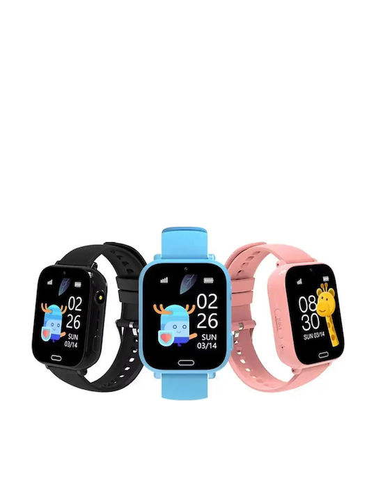 Nubki Kinder-Smartwatch 4G mit Kamera Rosa