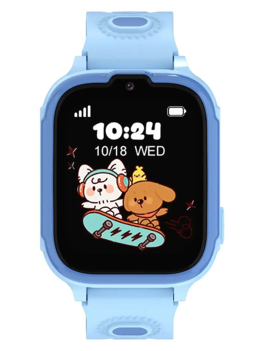 Nubki Kinder-Smartwatch 4G mit Kamera Blau