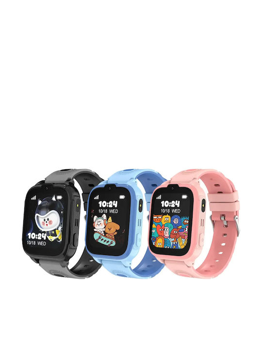 Nubki Kinder-Smartwatch 4G mit Kamera Blau
