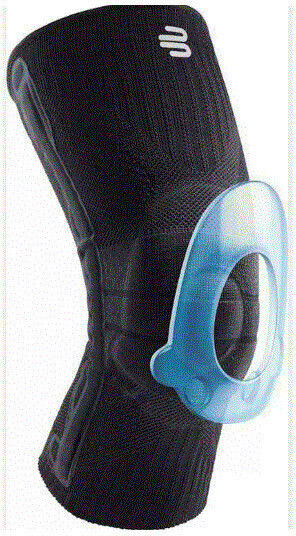 Bauerfeind Sport Kompressions Kniebandage aus Silikon