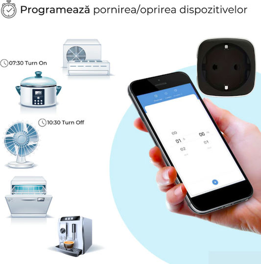 Smart Μονόπριζο με Διακόπτη και Τηλεχειριστήριο