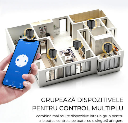 Smart Μονόπριζο με Διακόπτη και Τηλεχειριστήριο