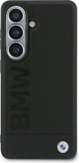 BMW Hot Stamp Rückseite Leder Kunststoff Silikon Schwarz Galaxy S26+
