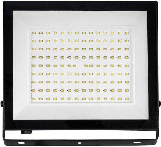 Modee Lighting Στεγανός Προβολέας LED 100W Φυσικό Λευκό 4000K IP65