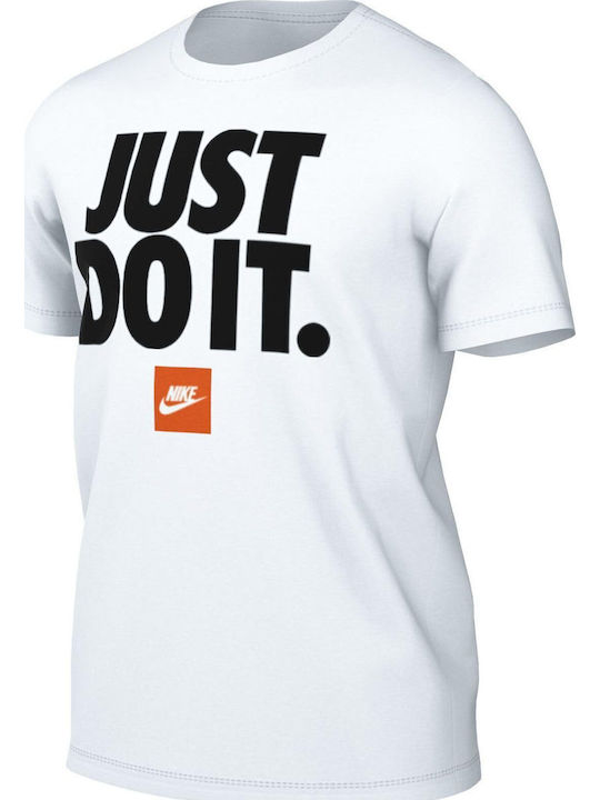 Just Do It T-Shirt Weiß