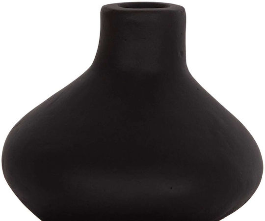Freebox Decorative Vase Ceramic Black