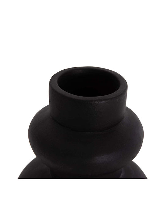 Freebox Decorative Vase Ceramic Black