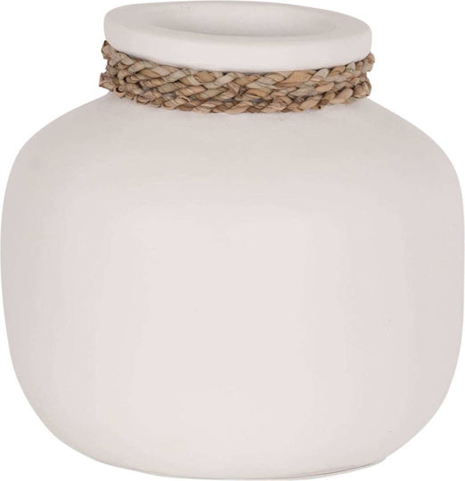 Freebox Decorative Vase Ceramic White