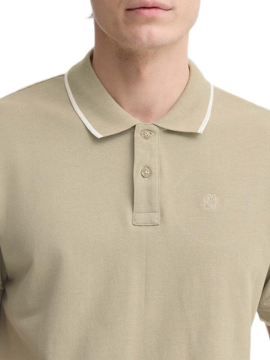 Polo Short Sleeve Beige Men s Blouse 20720425 171108