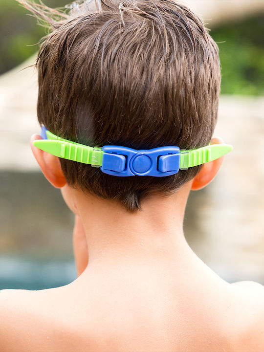 Splash About Splash Kids Swimming Goggles With Anti-Glare Green Lenses