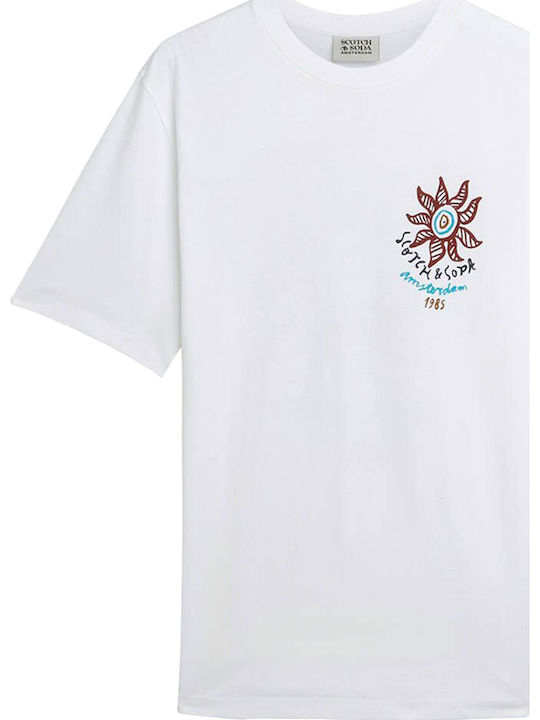 Тениска Artwork Bright White