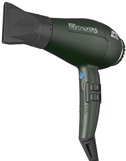 Parlux Digitalyon Ionic Professional Hair Dryer 2400W Charcoal