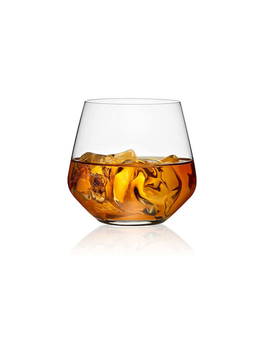 Rona Glass for White and Red Wine Made of Glass in White Colour Goblet 390ml