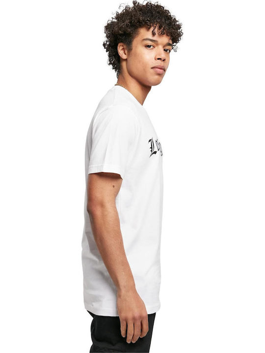 Los Angeles Wording T-shirt Λευκό