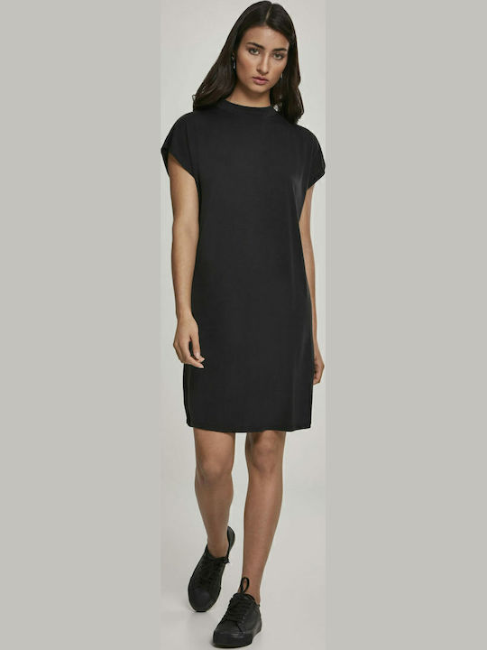 Rochii De Vară Pentru Femei Mini Tricou Rochie Neagră