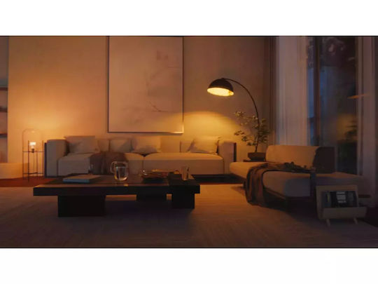 Philips Smart Bulbs Philips Hue LED for E27 Socket and A60 Shape Adjustable White 810lm Dimmable 4 Pieces