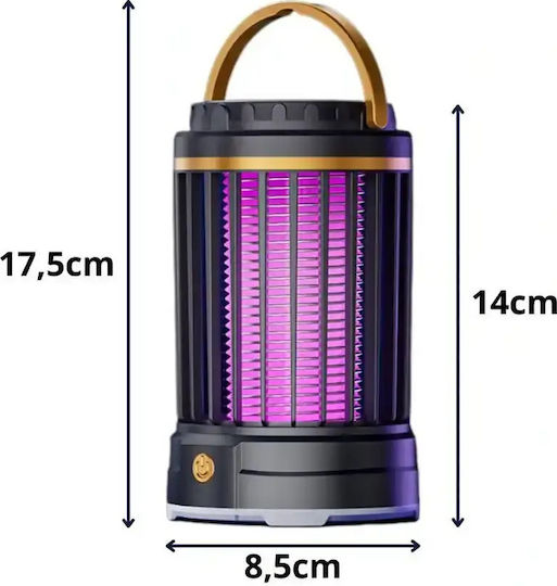 Verk Group Lampă Anti-Insecte Led 5W Neagră