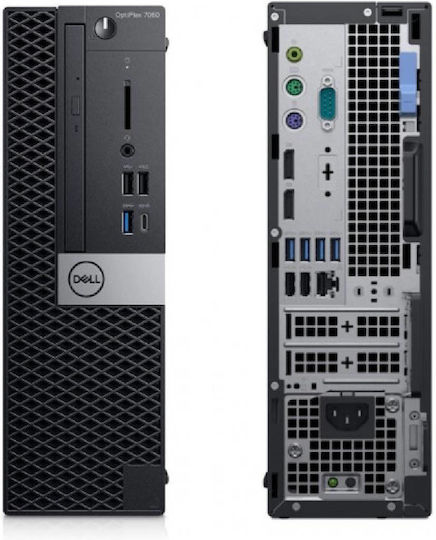 Dell Optiplex 7060 Sff Refurbished Core I5-8500 3.00ghz 8gb Ddr4 256gb Nvme Ssd Intel Uhd 630 Dvd-rw Grade A Desktop Computer