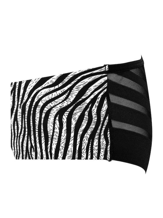 Damen-Slips Mehrfarbig Zebra 8278-Zebra-L