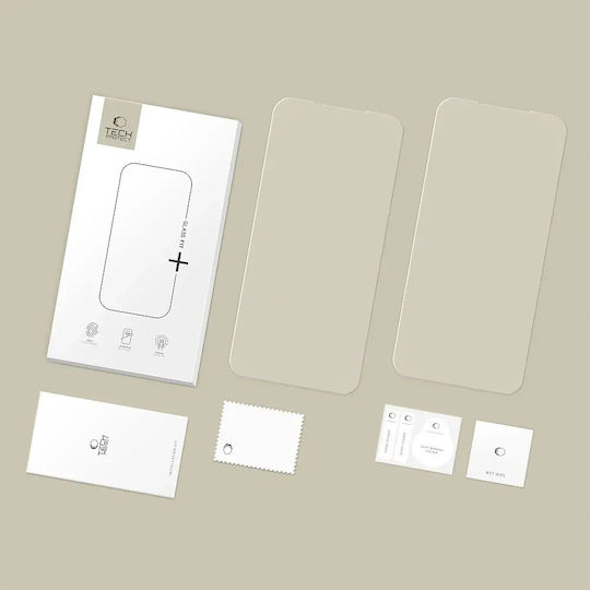 Tech-protect Glass Fit+ 2-pack Galaxy A37/a57 5g Clear