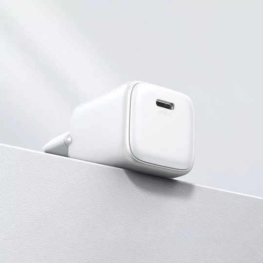 Ugreen Charger Without Cable GaN with USB-C Port 20W Power Delivery Whites (X512)
