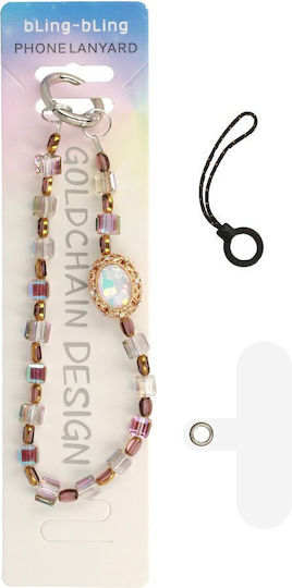 Phone Pendant Gc-bz1 Transparen-gold