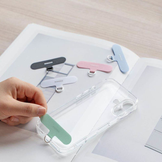 Ringke Holder & Puffer Handgelenkriemen für Handy Calm Schwarz