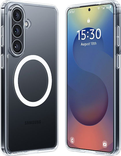 Torras Guardian Magnetic Series Umschlag Rückseite Transparent (Galaxy S26)