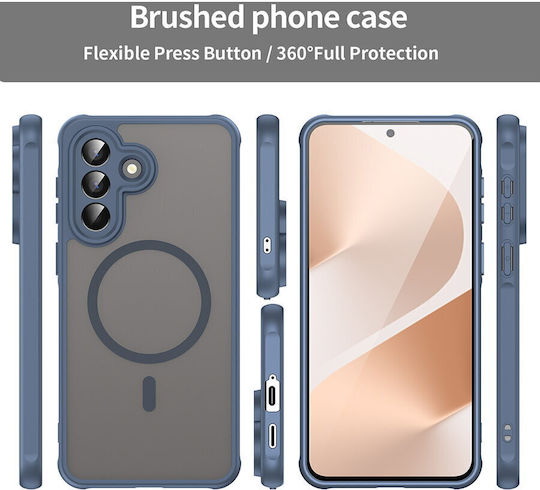 Techsuit Halofrost Ii Umschlag Rückseite Kunststoff Marineblau (Samsung Galaxy A57 5G - Techsuit)