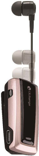iXchange UA24 In-ear Bluetooth Handsfree Ακουστικό Πέτου Χρυσό