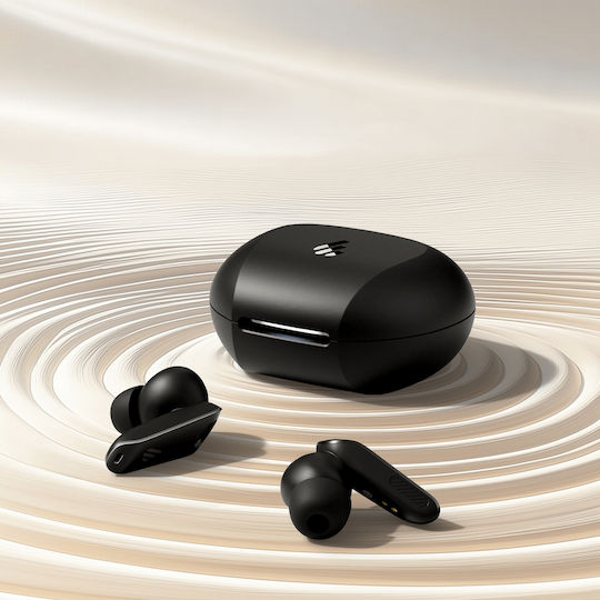 Edifier NeoBuds Plus Bluetooth Handsfree Ακουστικά με Αντοχή στον Ιδρώτα και Θήκη Φόρτισης Μαύρα