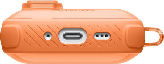 AmazingThing Θήκη Σιλικόνης σε Πορτοκαλί χρώμα για Apple AirPods Pro 3