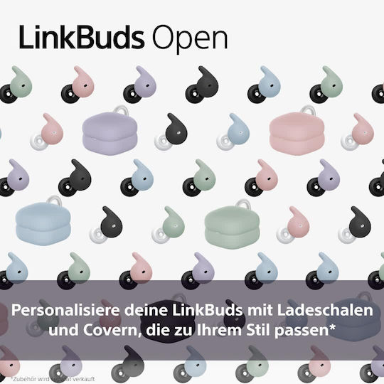 Sony Калъф в Черен цвят за Sony LinkBuds Open