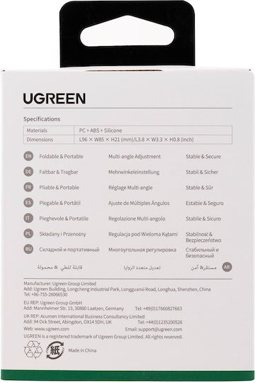 Ugreen Multi-Angle Desk Stand for Mobile Phone in White Colour