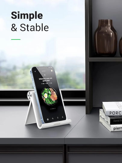 Ugreen Multi-Angle Desk Stand for Mobile Phone in White Colour