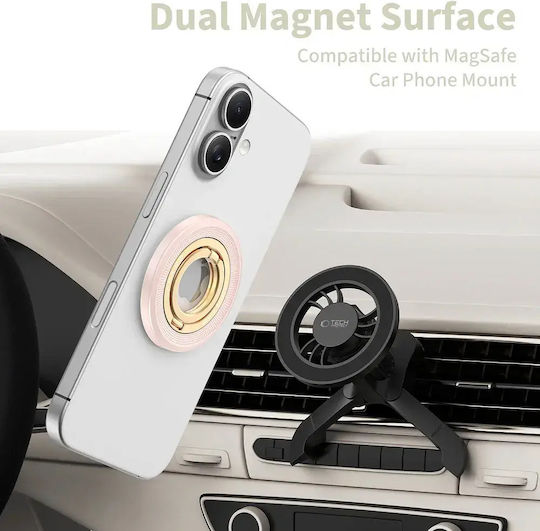 Tech-Protect Magnetic Magsafe Ring Holder Κινητού σε Χρυσό χρώμα