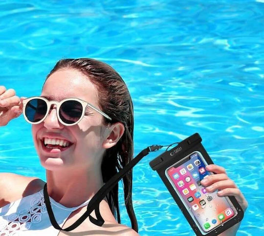 Ugreen Smartphone Case Ugreen Lp186 Waterproof Case up to 6.3" Black 60959