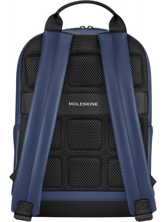 Moleskine Classic Slim Small Backpack for Laptop in Blue Colour