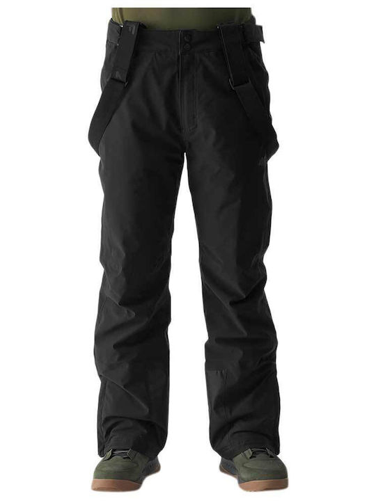 4F 4FWAW24TFTRM0756-20S Men's Trousers for Ski & Snowboard Black