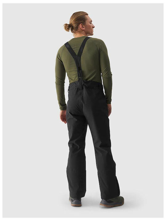 4F 4FWAW24TFTRM0756-20S Men's Trousers for Ski & Snowboard Black